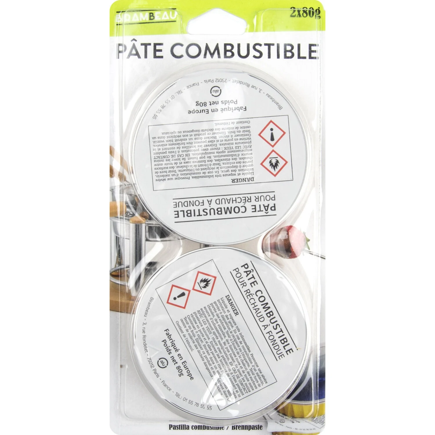 Pate A Combustble X2
