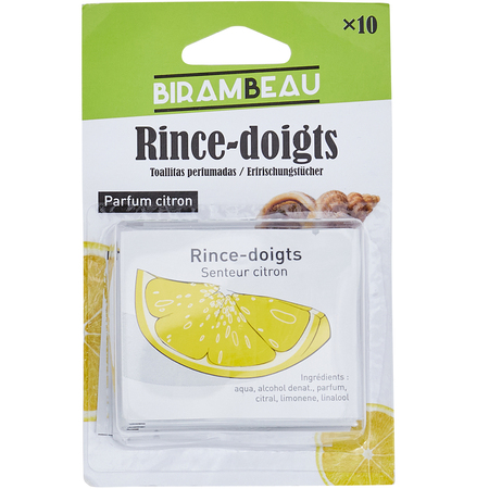 Rince-doigts X10