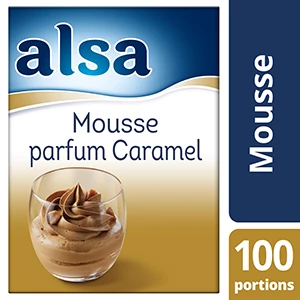 Alsa Mousse Au Caramel 1kg 100 Portions