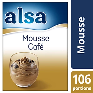 Alsa Mousse Au Café 1kg 106 Portions