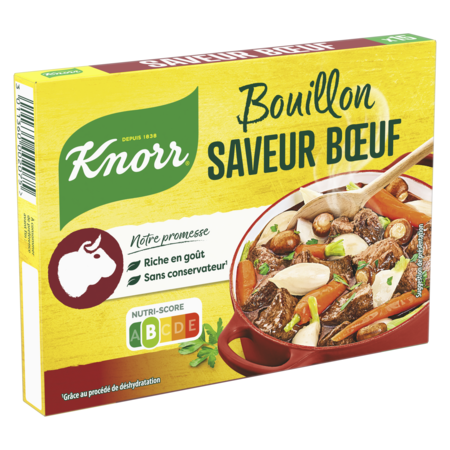 15 Tab 150g Bouill Boeuf Knorr