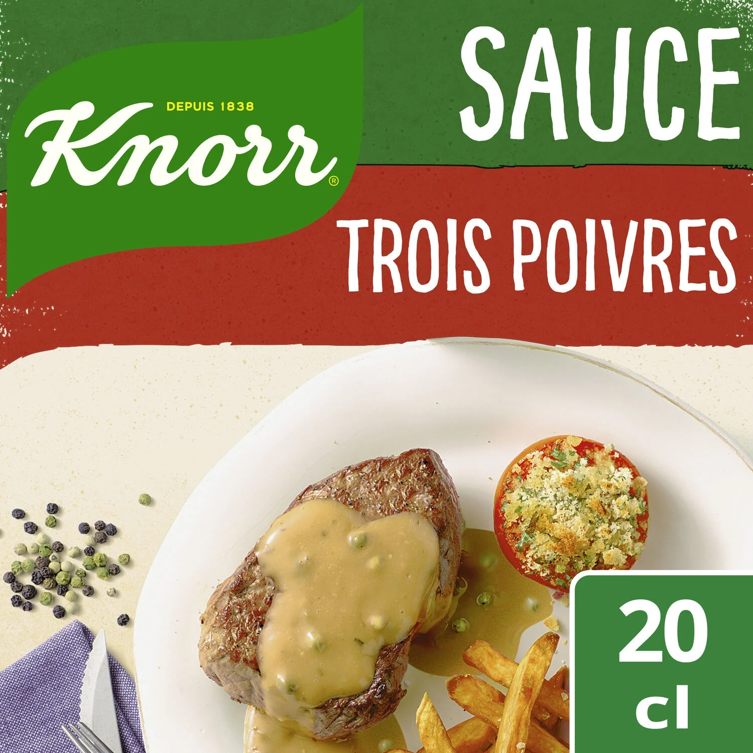 Dehydrated Sauce 3 Peppers 32g - KNORR