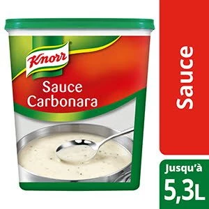 Knorr Sauce Carbonara Déshydratée 800g Jusqu'à 5,3l