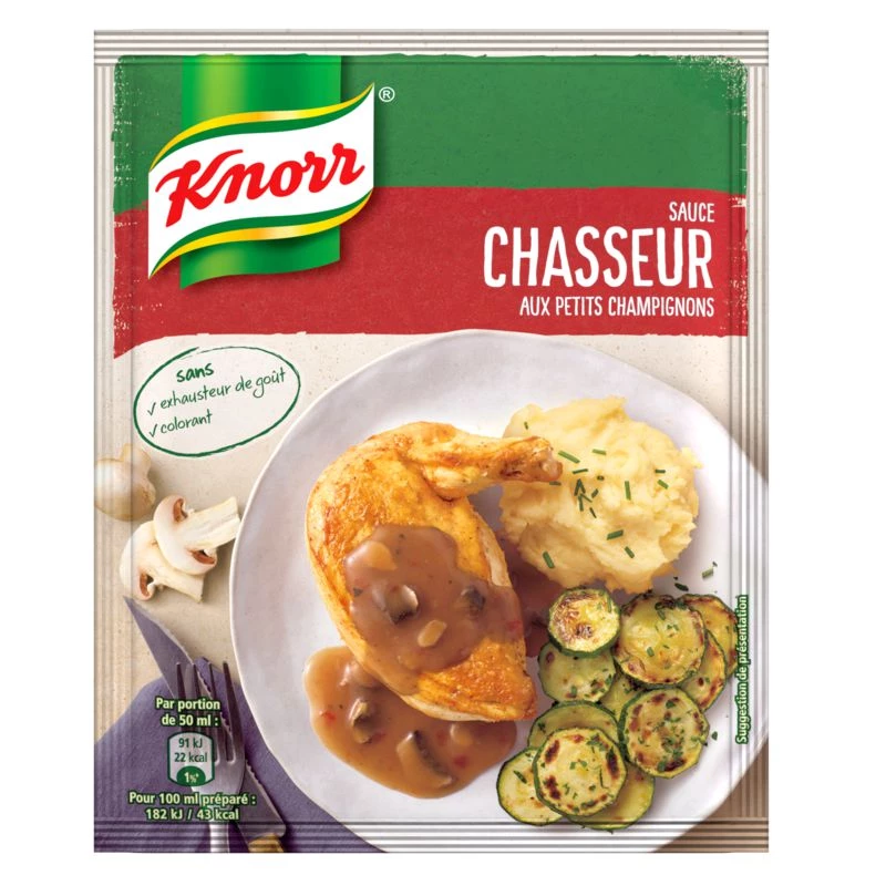 Sauce chasseur aux champignons 23g - KNORR