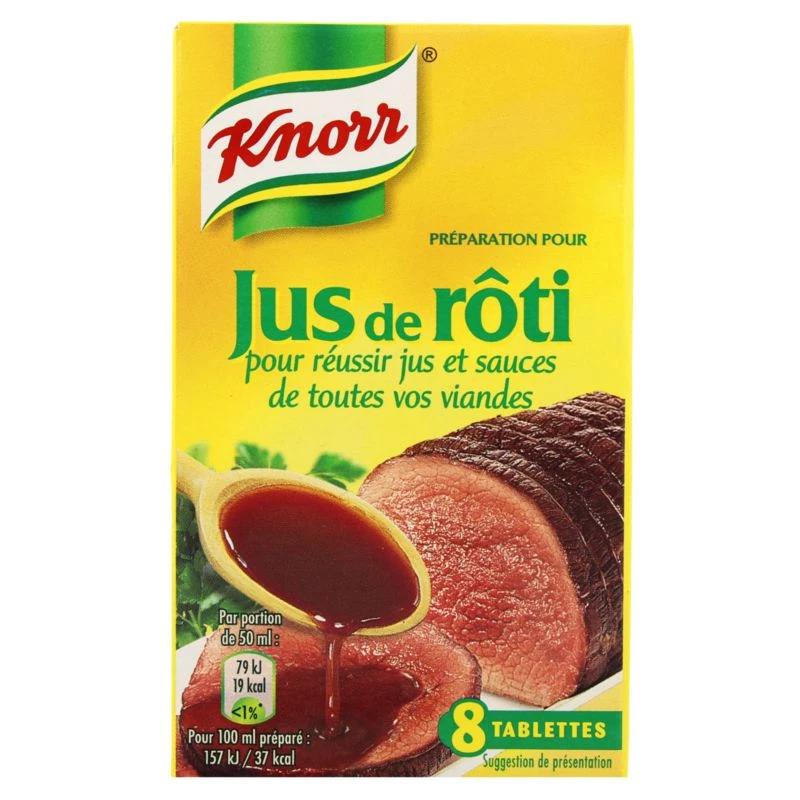 Préparation pour jus de rôti x8 - KNORR