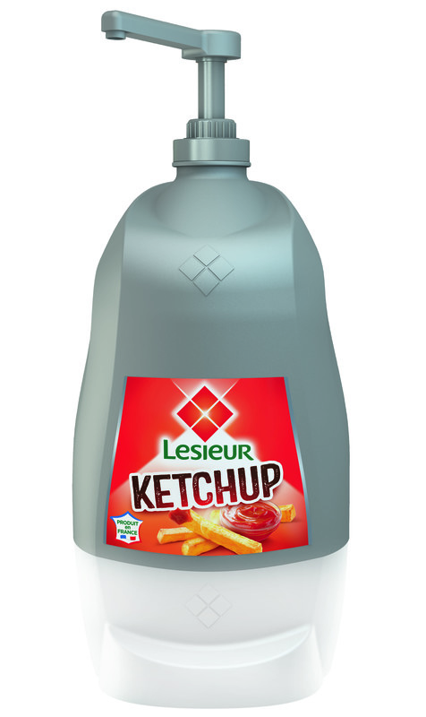 Ketchup tamaño pingüino 5,5 kg - LESIEUR