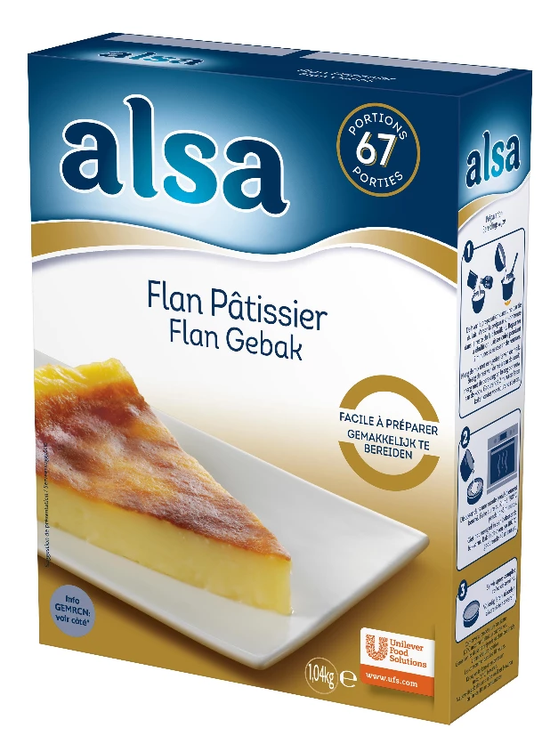 Alsa Flan Pâtissier 1,04kg 67 Portions