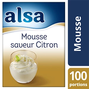 Alsa Mousse Au Citron 800g 100 Portions