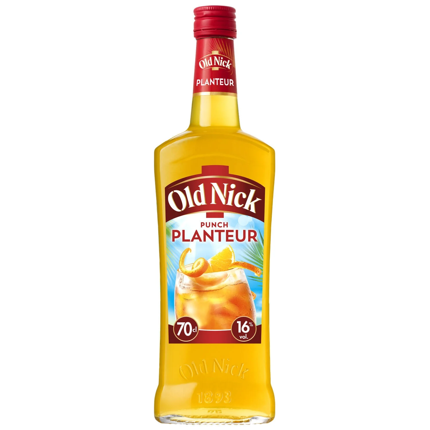 Cocktail Punch Planteur based on rum 70cl - OLD NICK