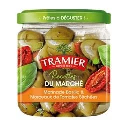 Olives Marinade Basil And Dried Tomatoes 150g - tramier