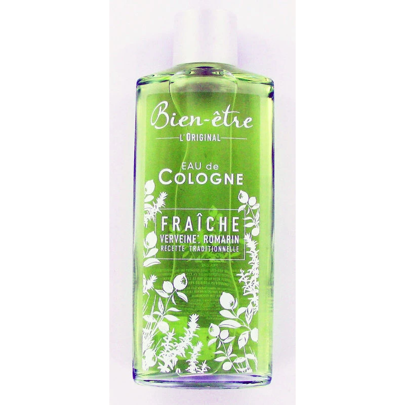 Eau de Cologne fraîche verveine, romarin 500ml – BIEN-ÊTRE