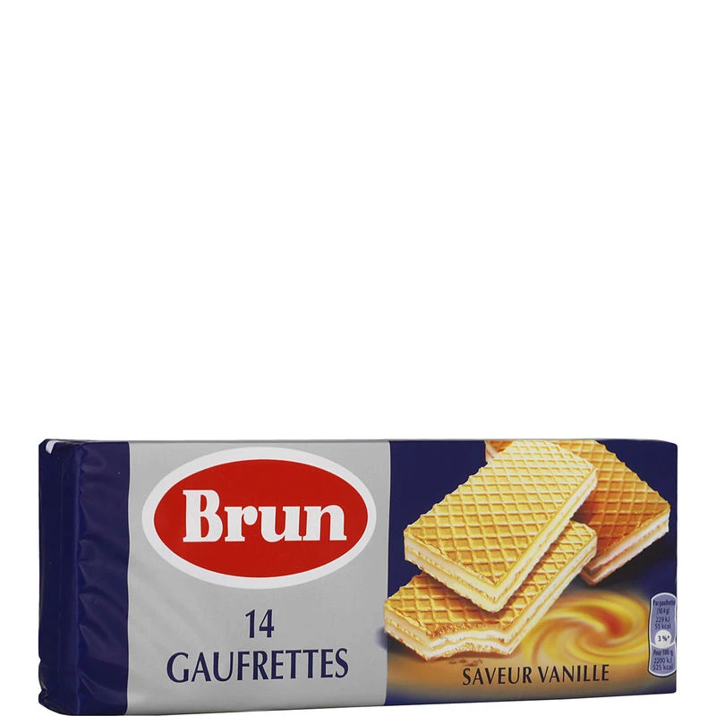 Wafer alla vaniglia 146g - BRUN