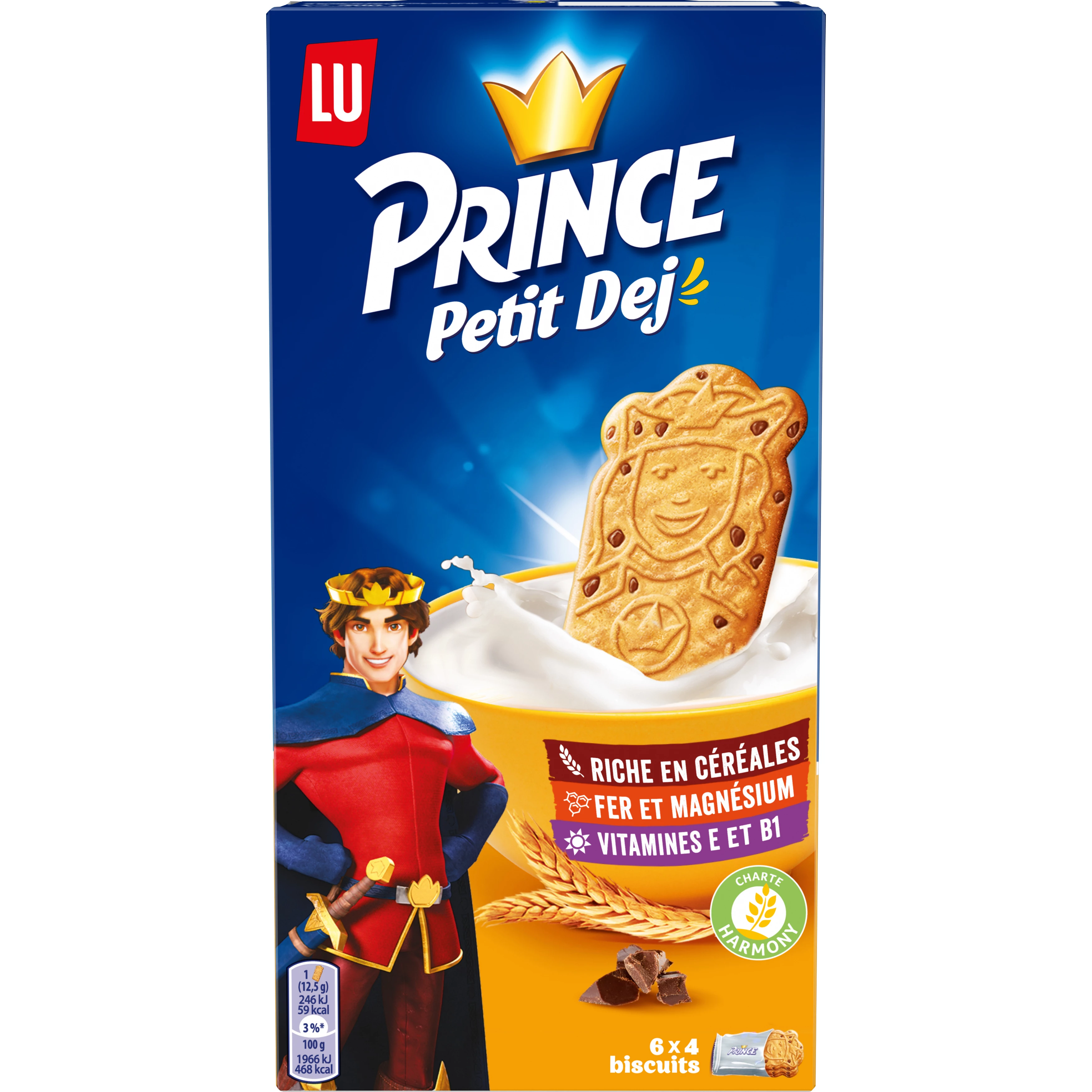 Prince ontbijtkoekjes met chocoladestukjes 300g - PRINCE