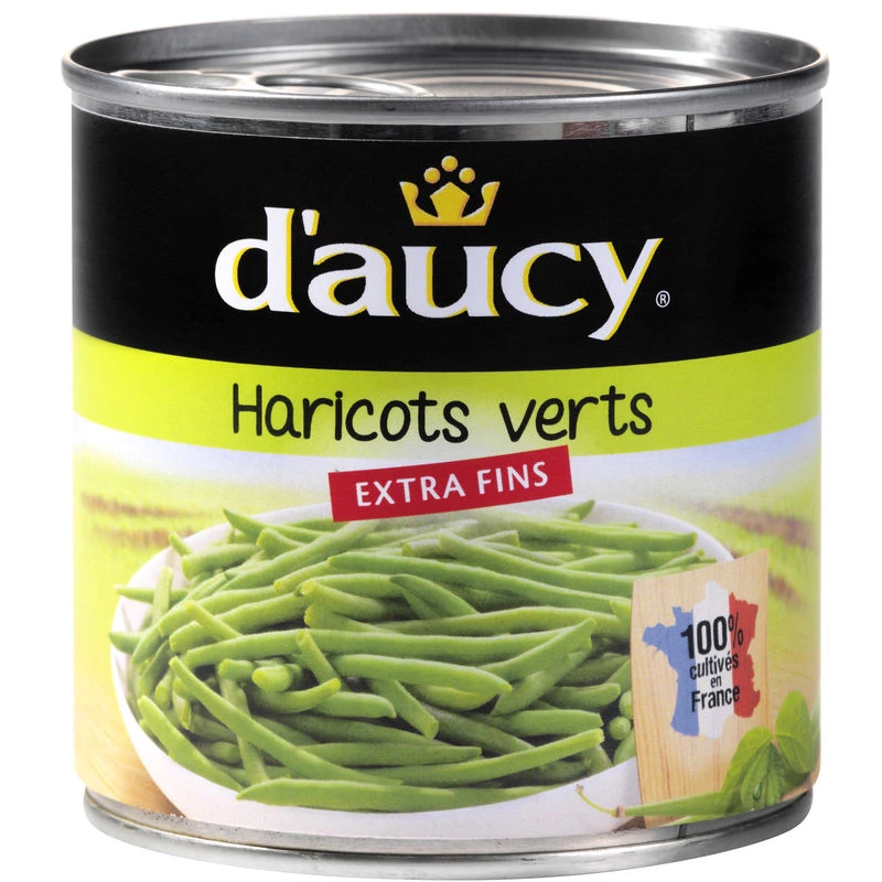 Judías verdes extrafinas 220g - DAUCY