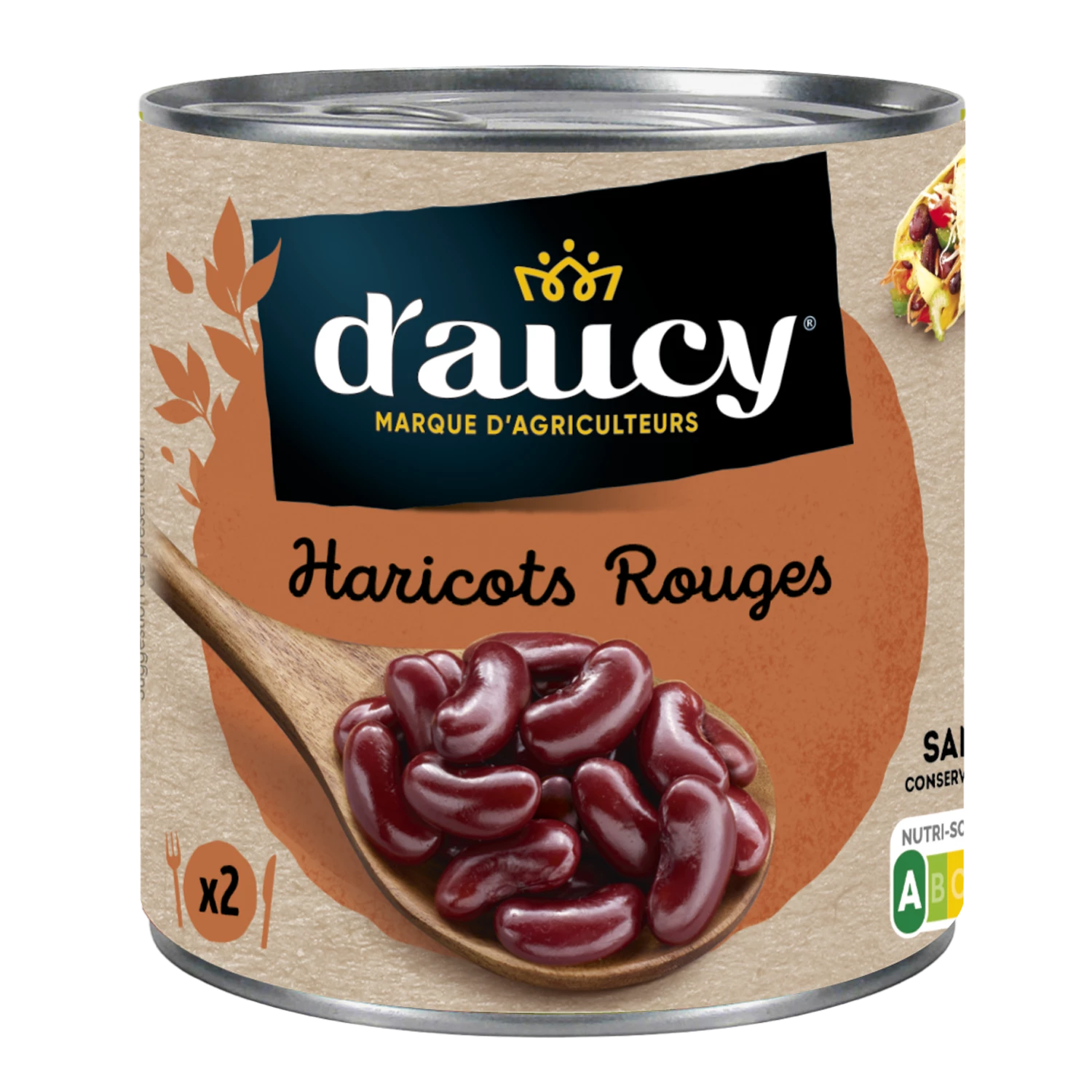 Haricots Rouges Origine France; 250g  -  D'AUCY