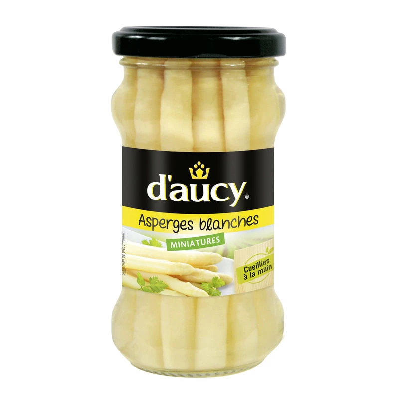 Miniatur-Weißspargel; 110 g -  D'AUCY