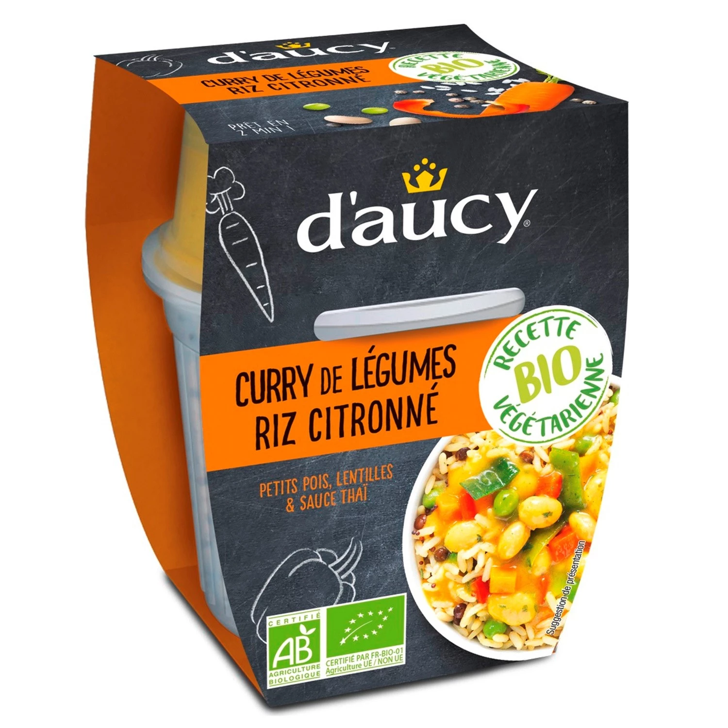 Daucy Riz Leg.curry Bio Bicup