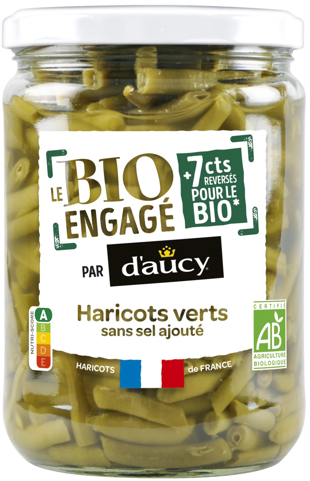 Bocal Haricot Vert Bio 290g