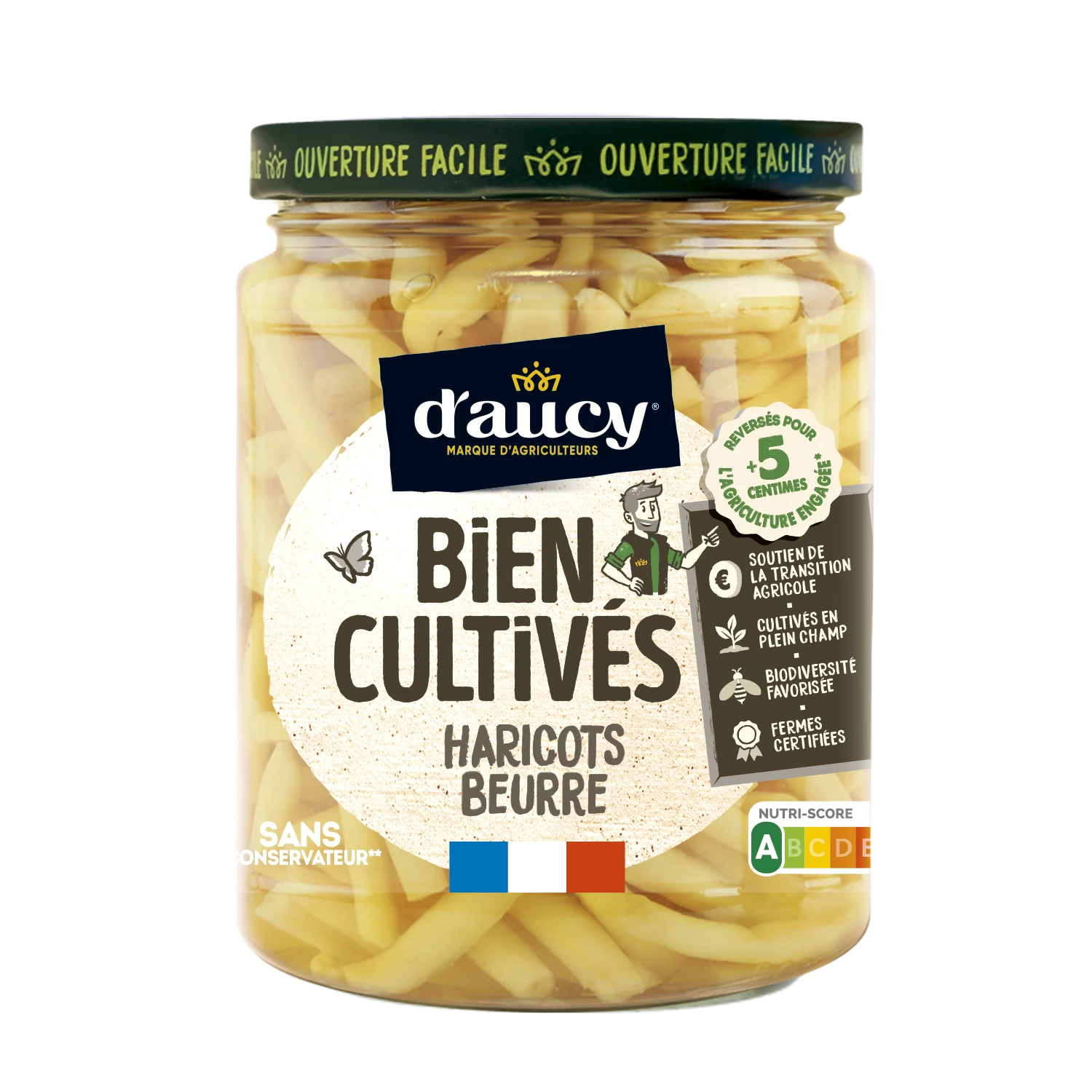 Fagioli Burrati Ben Coltivati, 500g - D'AUCY