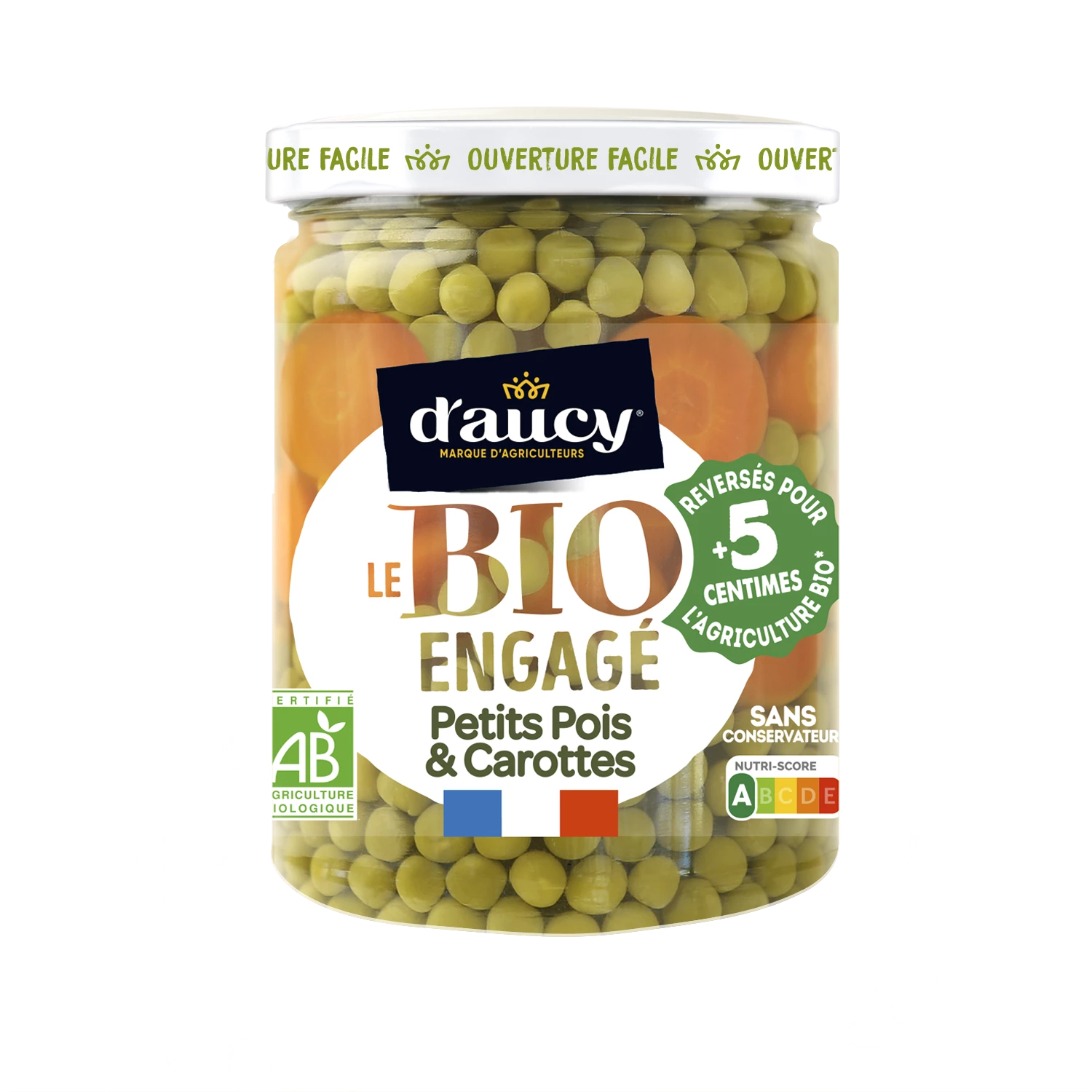 Boc Peas Carrot Organic 58cl