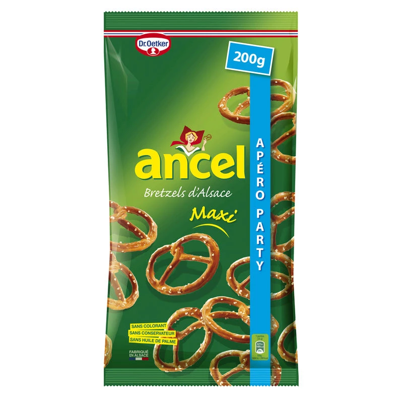Alsace pretzels, 200g - ANCEL