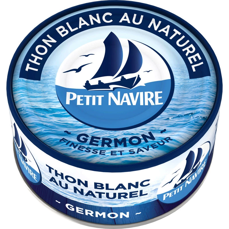 Thon Blanc au Naturel, 140g  - PETIT NAVIRE