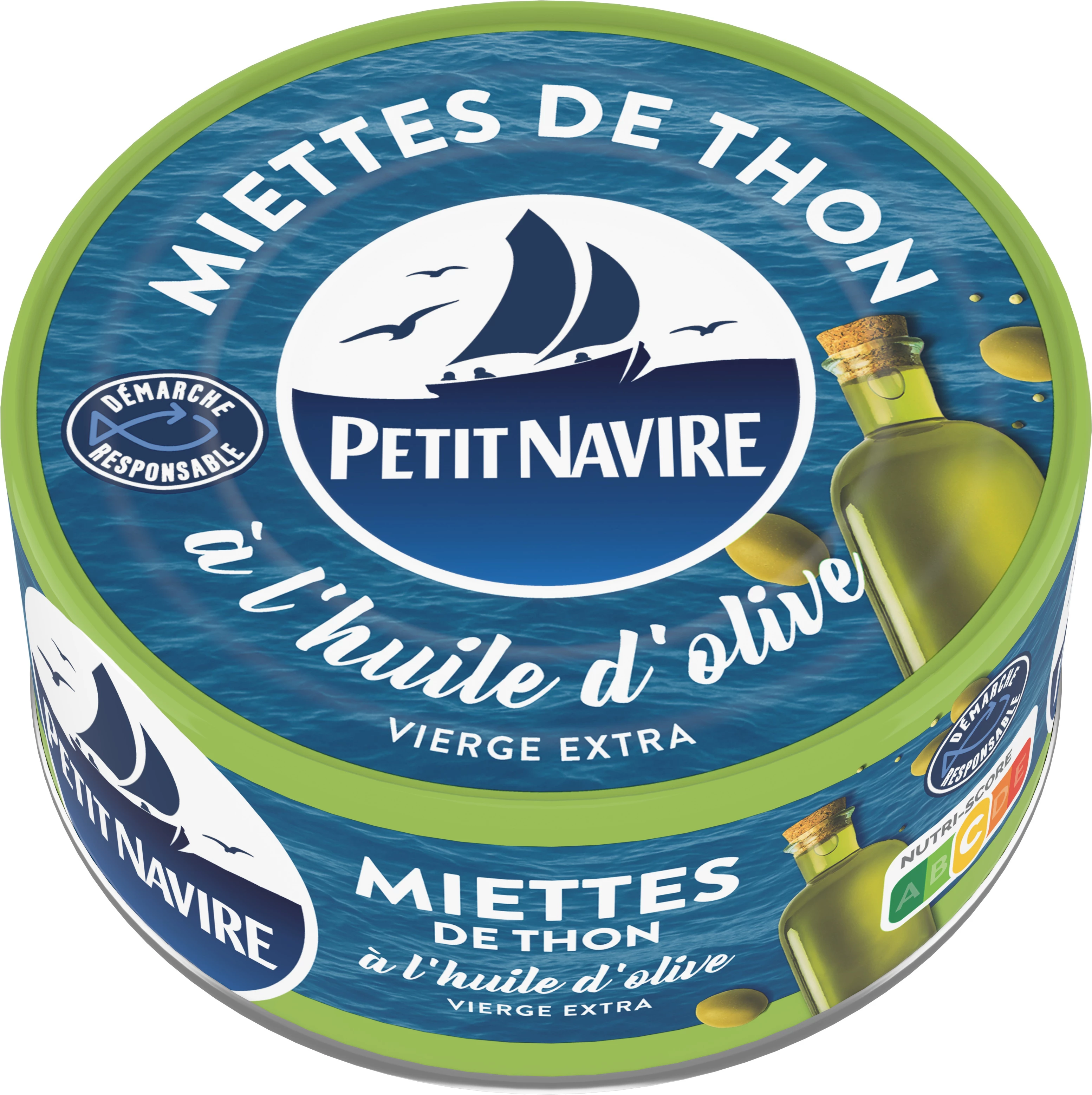 Miettes de Thon à l'Huile d'Olive Vierge Extra, 104g - PETIT NAVIRE