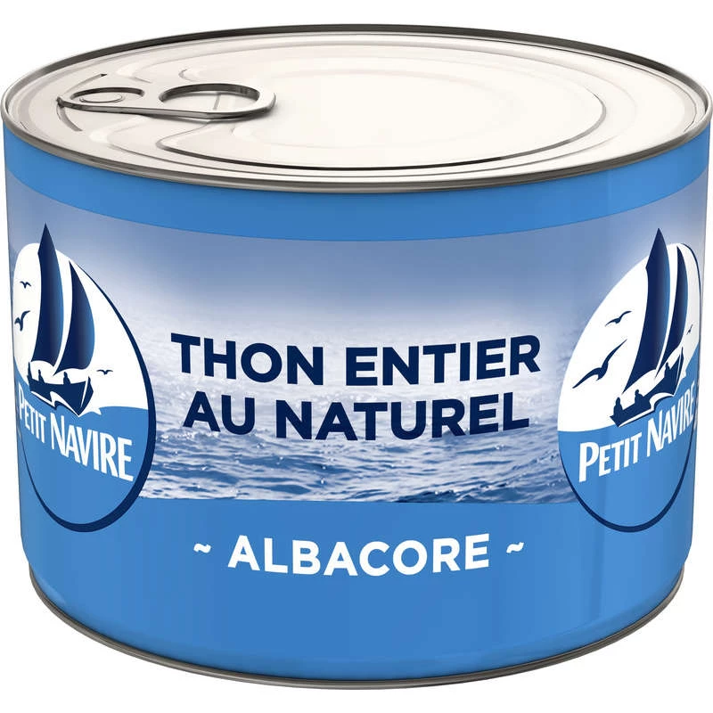 Thon albacore au naturel 280g - PETIT NAVIRE