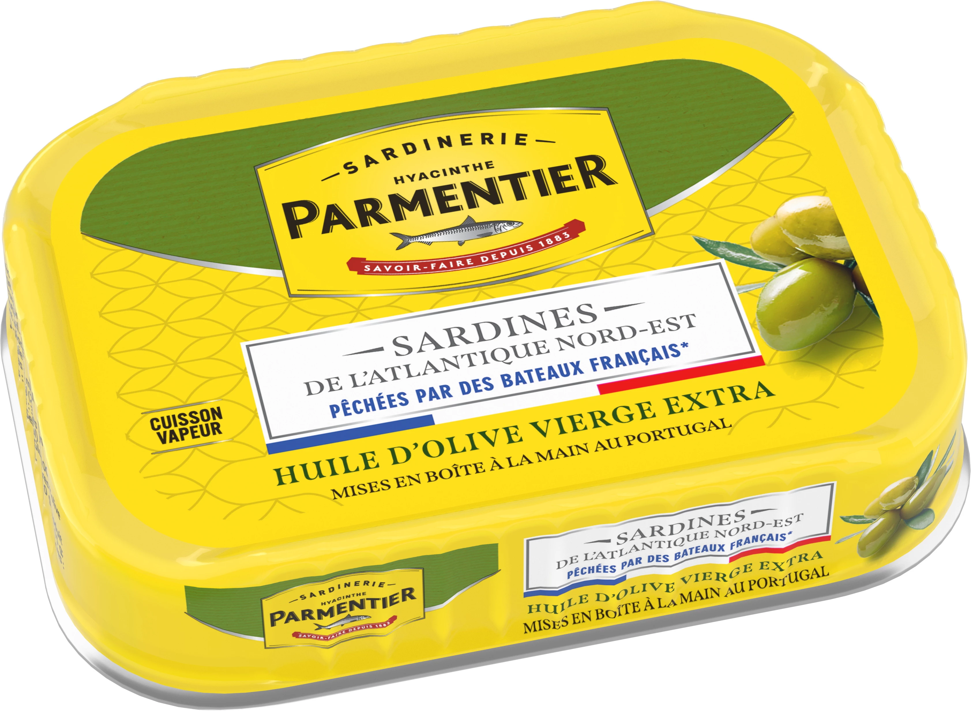 Sardinen-Olivenöl extra vergine, 135 g -  PARMENTIER