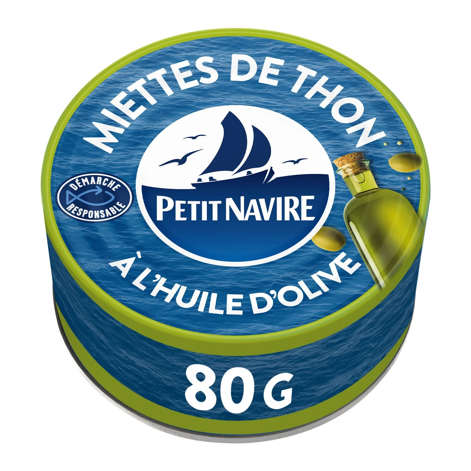 Tuna crumbs virgin olive oil extra 80g - Petit Navire