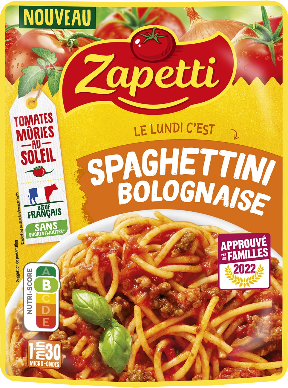 Spaghetti Bolognaise, 300g - ZAPETTI