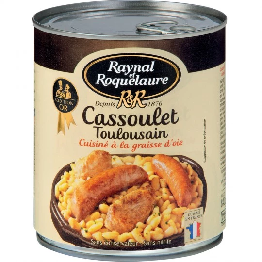 Cassoulet Gras Oie, 840g - RAYNAL ET ROQUELAURE