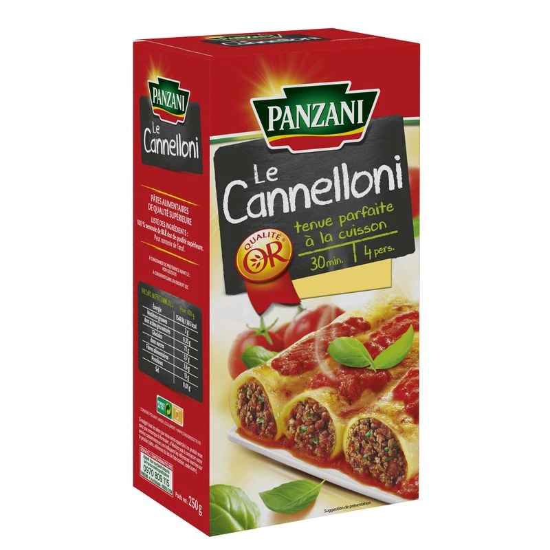 Pâtes cannelloni 250g - PANZANI