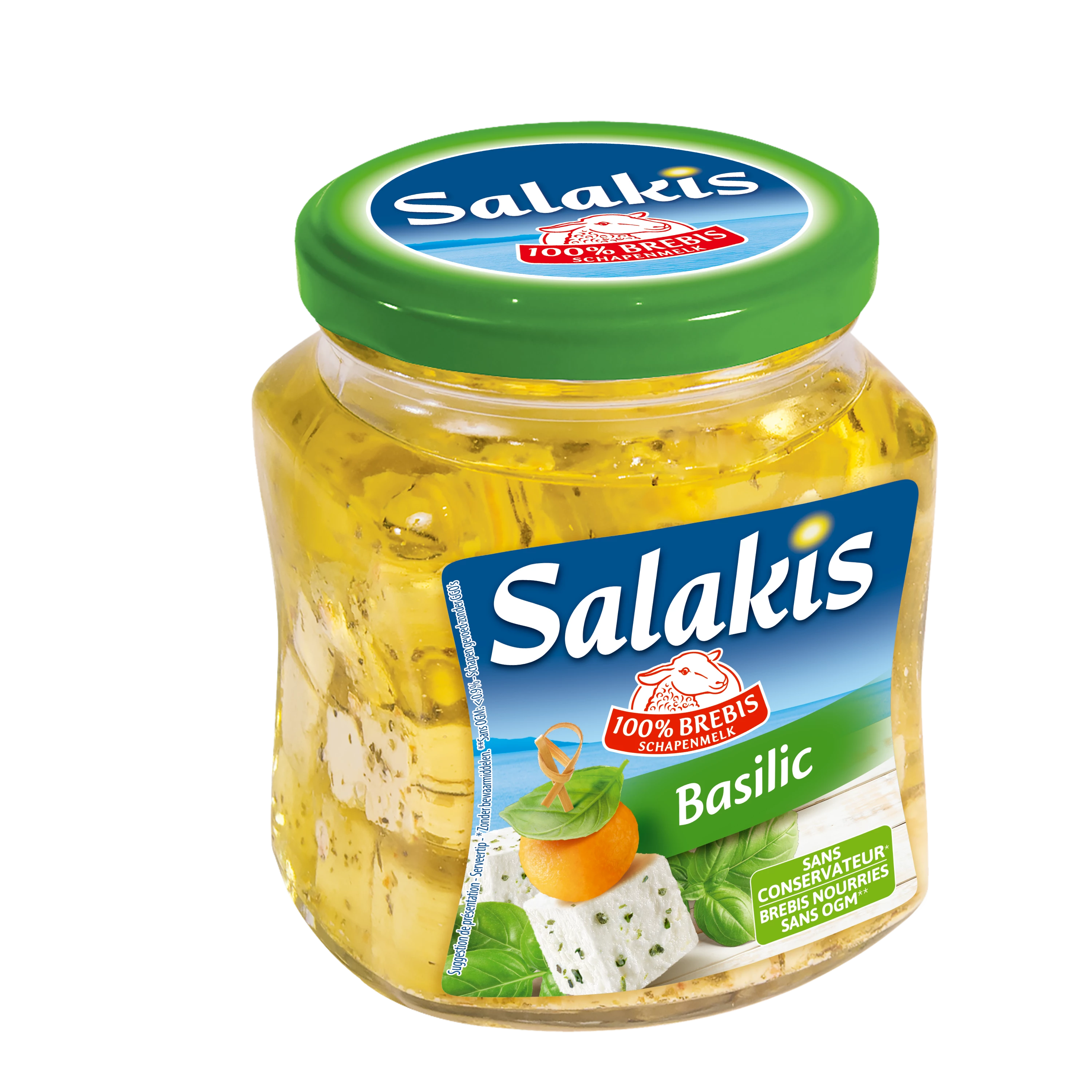 Salakis Boc.basilic 22% 300g