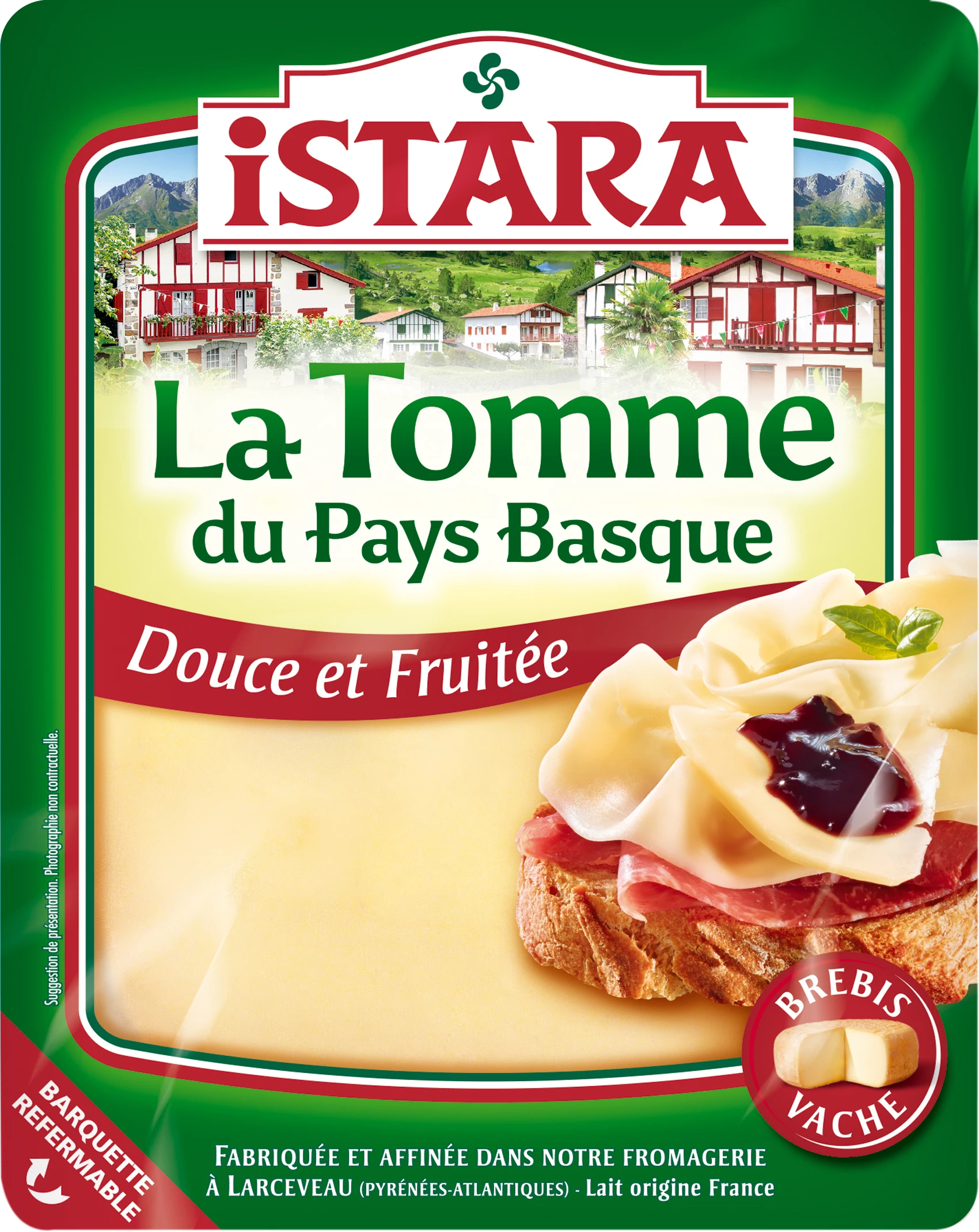 Tomme Pays Basque 180g 31 8 Mg