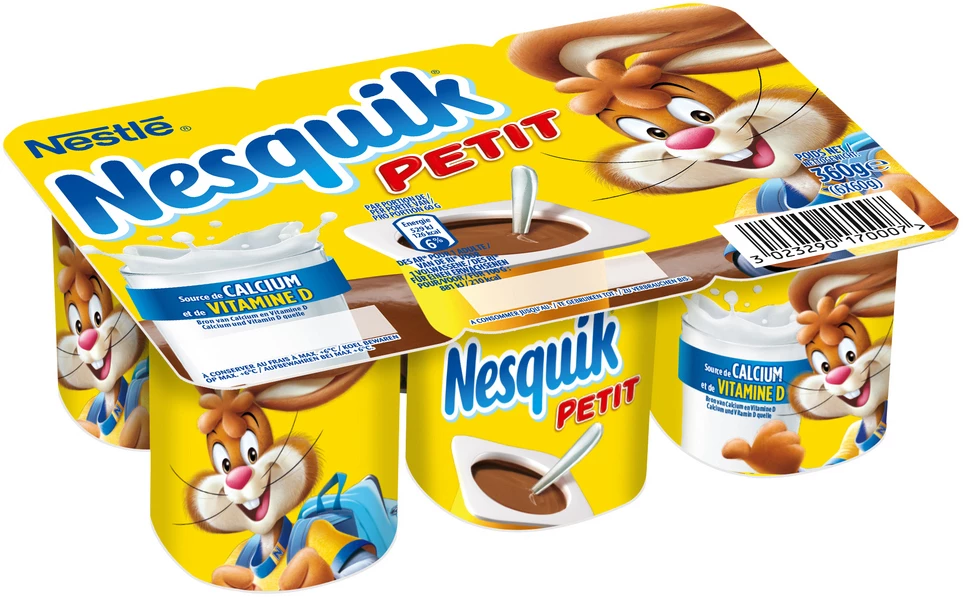 Chocolate Dessert Cream 6x60g - Nesquik
