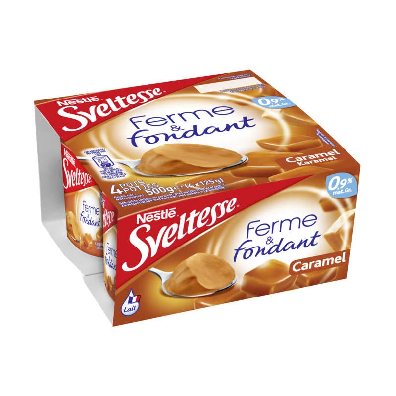 Yaourt caramel 4x125g - SVELTESSE