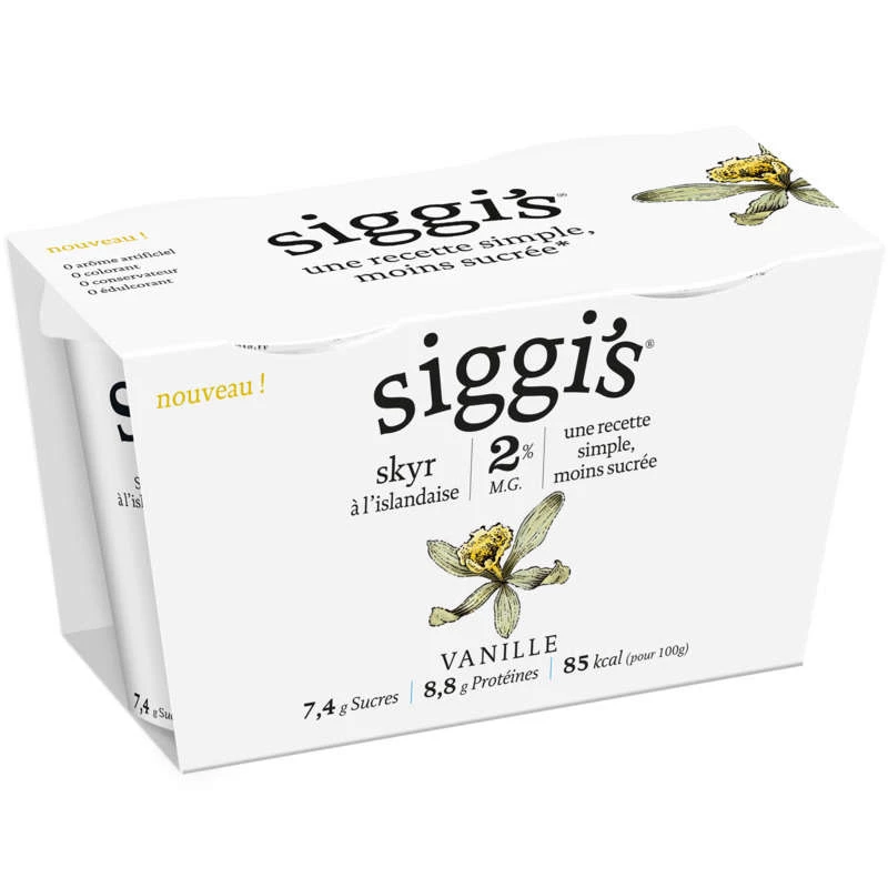 Skyr Baunilha 2x140g -  Siggi's