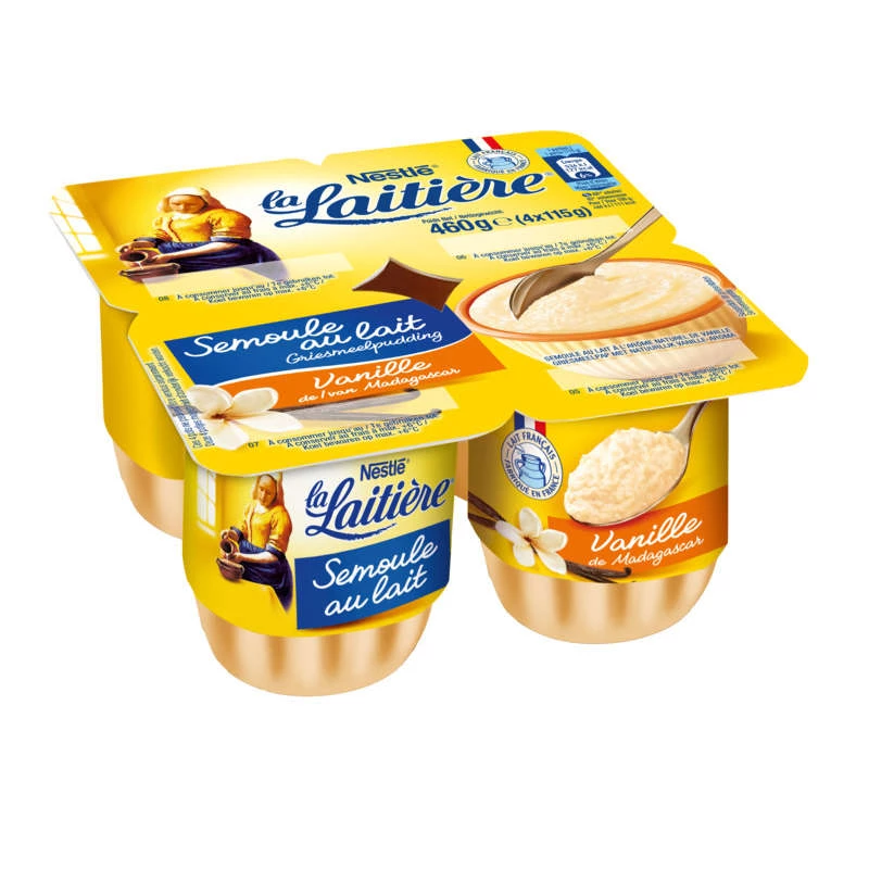 Ll Semolina With Vanilla Milk 4x1