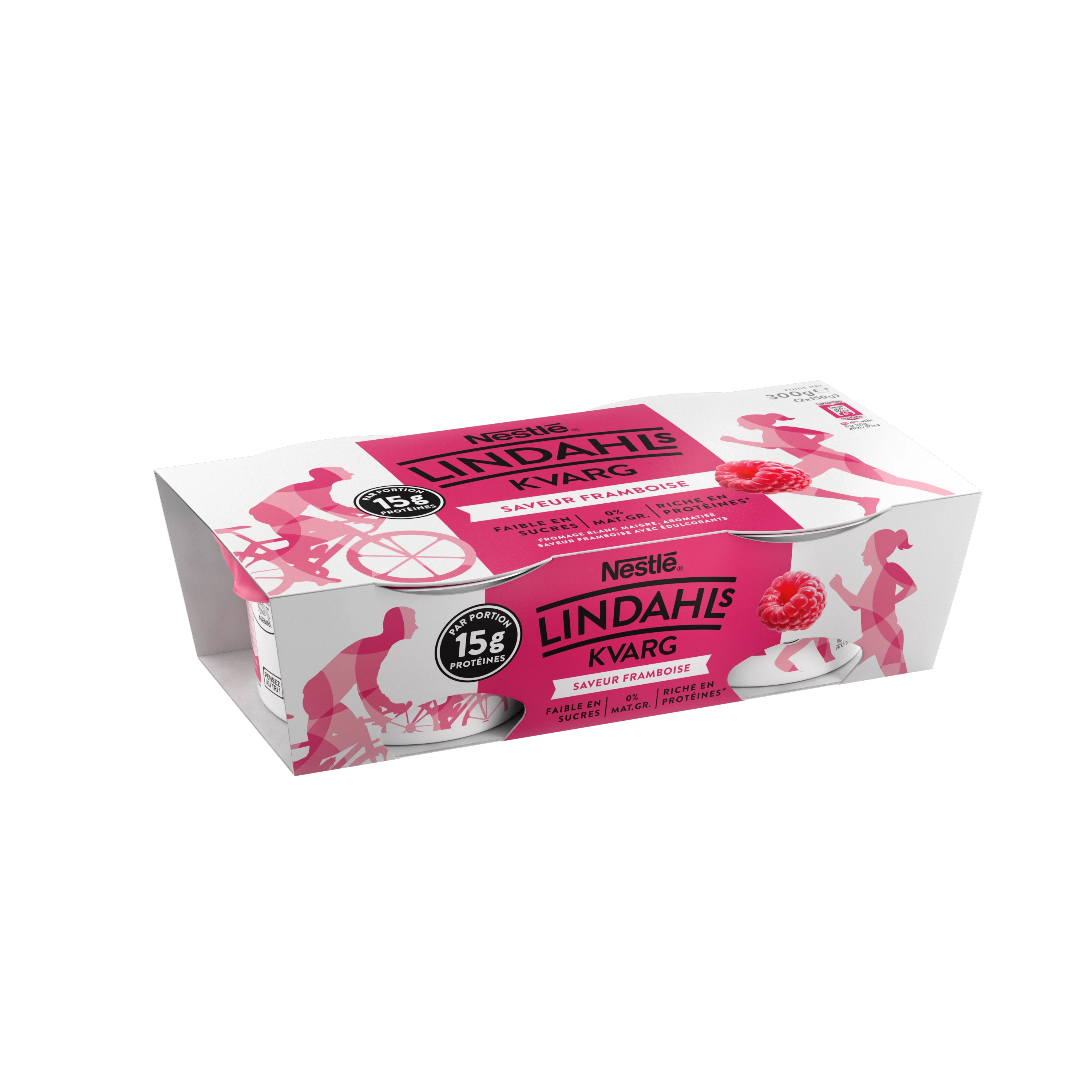 Nestle Lindahls Framboise 2x15