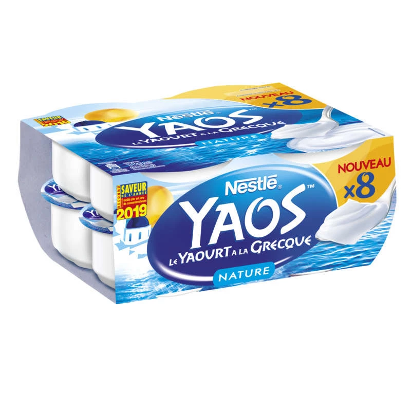 Nature yogurt in Greek 8x125g - NestlÉ