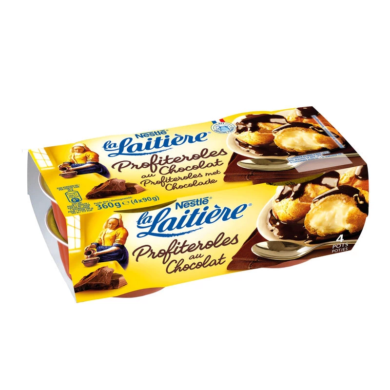 4x90g chocolate profits - LA LAITIÈRE