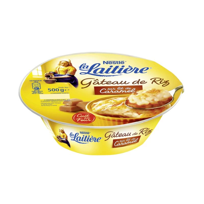 Gâteau de riz & caramel 500g - LA LAITIÈRE