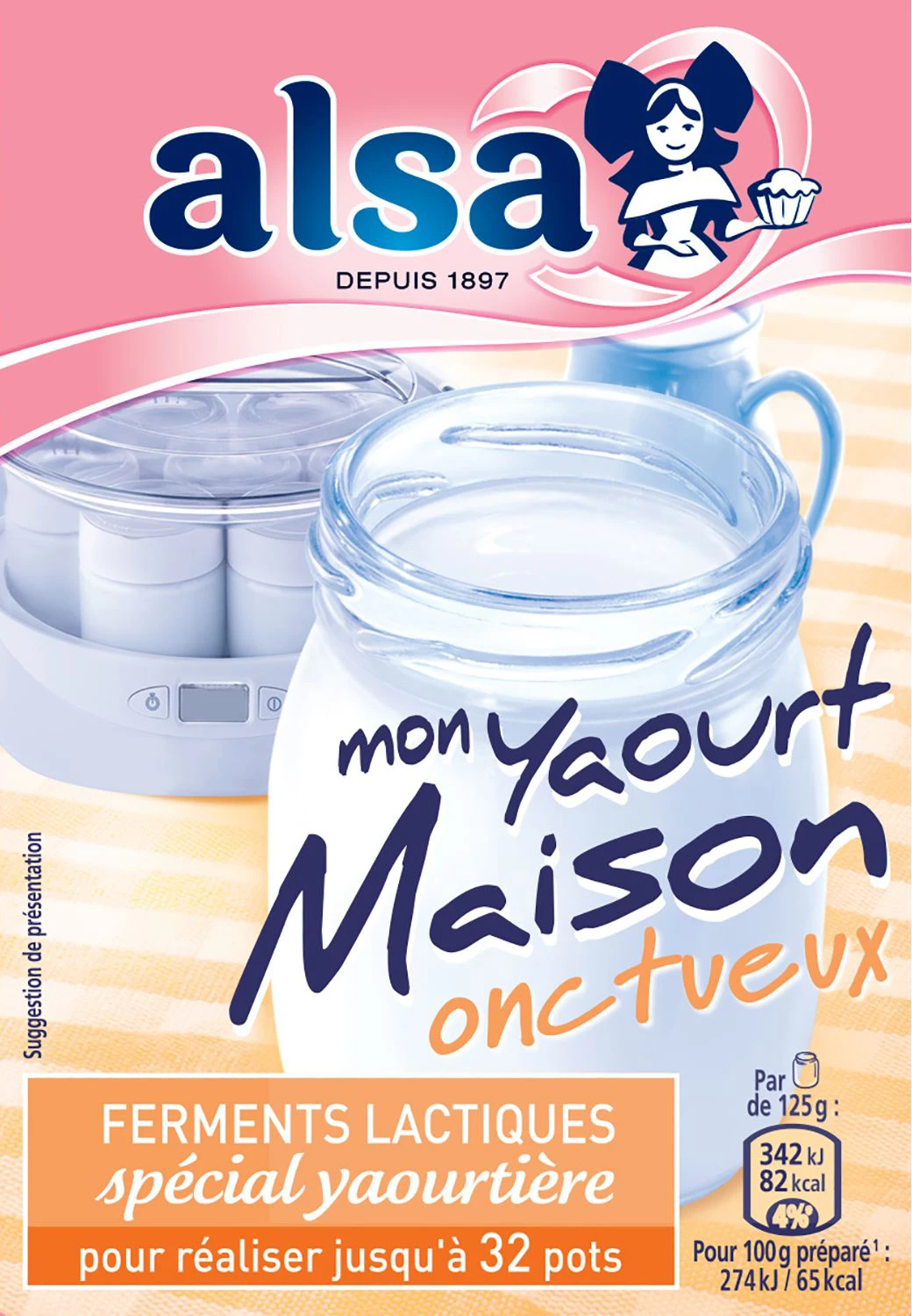 Préparation Mon Yaourt Maison Onctueux - ALSA