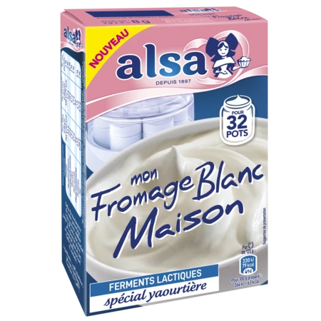 8g Prepa Fromage Blanc Alsa