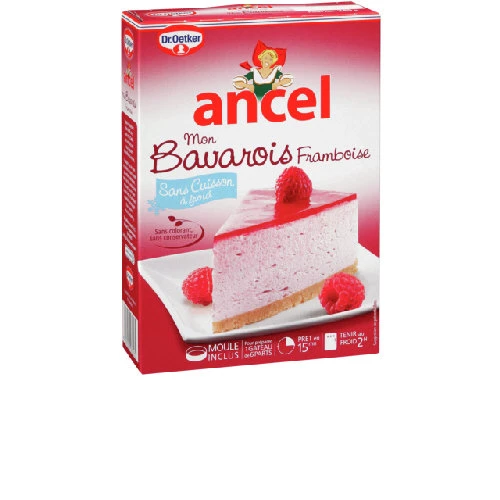 Bavarois Framboise 285g - ANCEL