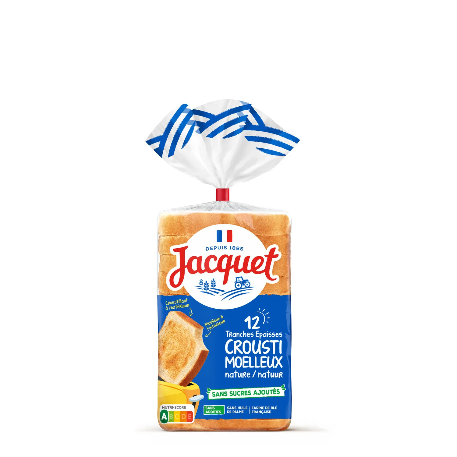 Soft Plain Sandwich Bread 730g -jacquet