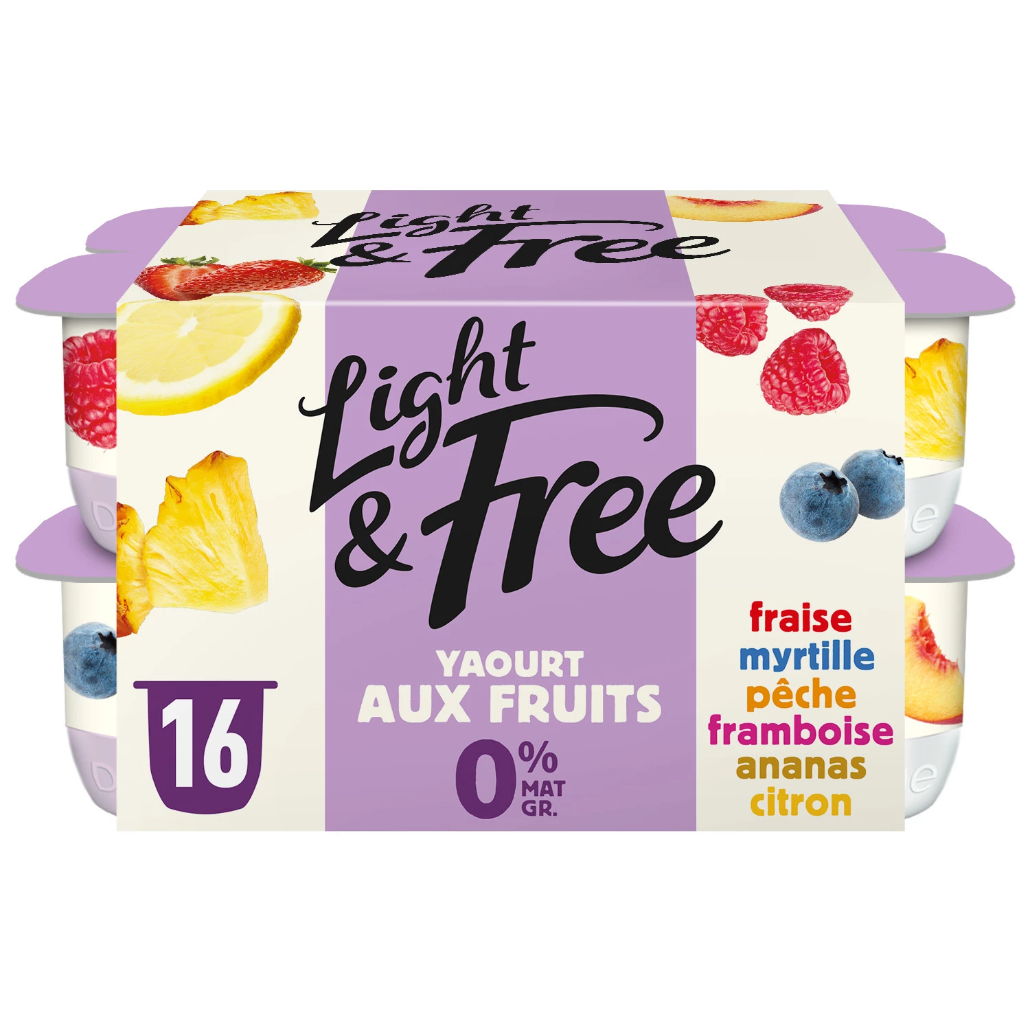 Lightfree Fruits 0 Pan16x125g