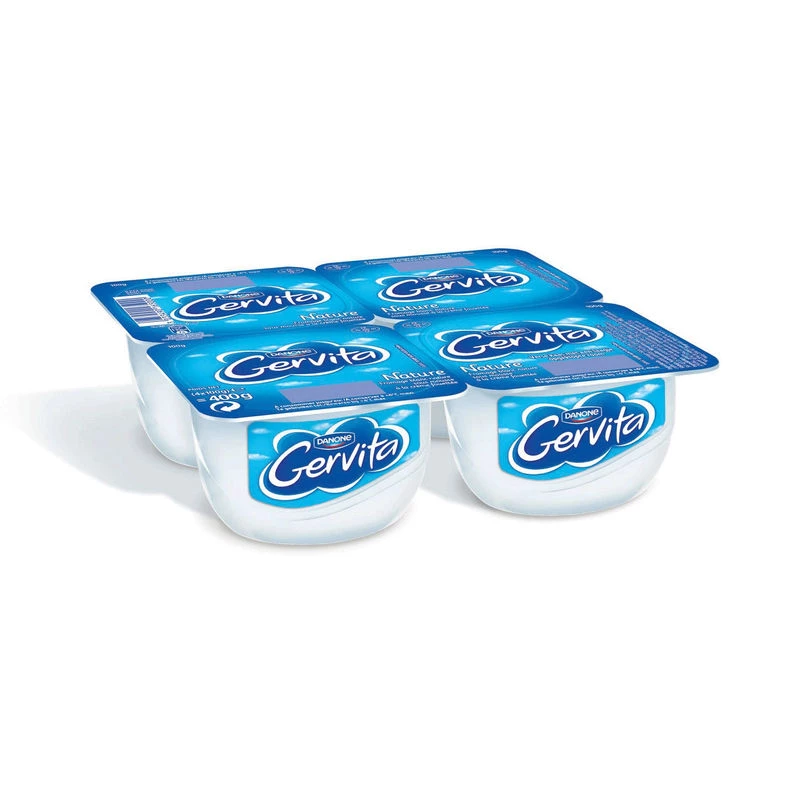 Yogurt Gervita Nature 4x100g - Danone