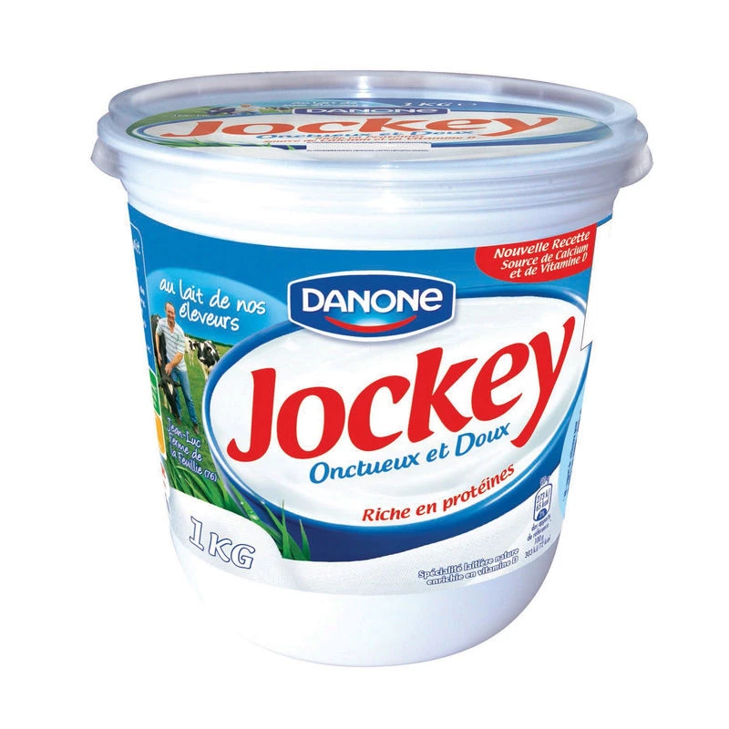 Fromage blanc nature 1kg - JOCKEY